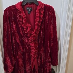 Focus 2000 Rich Burgundy Petite Top